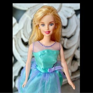 2001 Easter Charm Barbie Doll w/ Original Dress & Earrings Mattel 53365